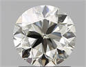 Natural Diamond 1.50 Carats, Round with Very Good Cut, N Color, VS1 Clarity and Certified by GIA