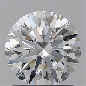 Picture of Lab Grown Diamond 1.03 Carats, Round with Ideal Cut, D Color, VVS1 Clarity and Certified by IGI