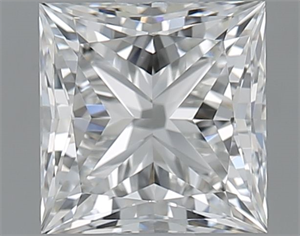 Picture of Natural Diamond 1.00 Carats, Princess with  Cut, G Color, VS1 Clarity and Certified by GIA
