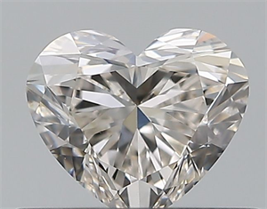 Picture of Natural Diamond 0.43 Carats, Heart with  Cut, I Color, VS1 Clarity and Certified by GIA