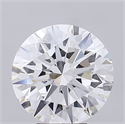 Lab Grown Diamond 6.02 Carats, Round with Excellent Cut, E Color, VS1 Clarity and Certified by IGI