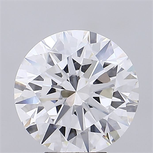 Picture of Lab Grown Diamond 6.02 Carats, Round with Excellent Cut, E Color, VS1 Clarity and Certified by IGI