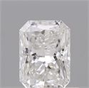 Diamante Natural 0.44 quilates, Radiante , Color E, claridad SI1 y certificado GIA
