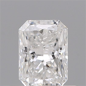 Foto Diamante Natural 0.44 quilates, Radiante , Color E, claridad SI1 y certificado GIA de