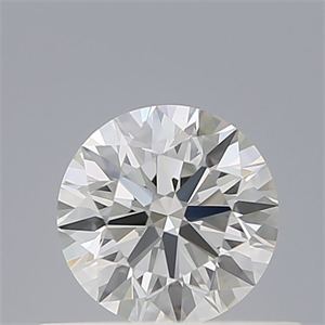Picture of Natural Diamond 0.50 Carats, Round with Excellent Cut, G Color, VVS2 Clarity and Certified by IGI