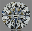 Diamante Natural 1.15 quilates, Redondo , Color M, claridad I1 y certificado GIA