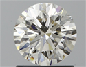 Natural Diamond 1.00 Carats, Round with Excellent Cut, I Color, VS2 Clarity and Certified by IGI