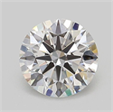 Del inventario de diamantes de laboratorio, 1.04 quilates, Redondo , Color D, claridad VVS2 y certificado IGI