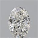 Natural Diamond 1.21 Carats, Oval with  Cut, F Color, VVS1 Clarity and Certified by GIA