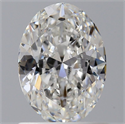 Diamante Natural 0.80 quilates, Ovalado , Color F, claridad VS2 y certificado GIA