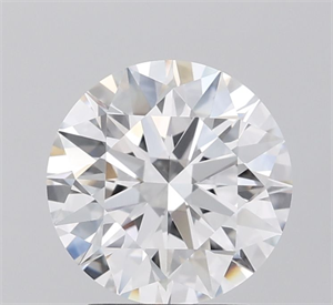 Picture of Lab Grown Diamond 2.57 Carats, Round with Ideal Cut, E Color, VVS1 Clarity and Certified by IGI