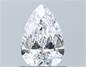 Natural Diamond 0.50 Carats, Pear with  Cut, D Color, SI1 Clarity and Certified by GIA