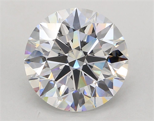 Picture of Lab Grown Diamond 5.54 Carats, Round with Ideal Cut, F Color, VVS2 Clarity and Certified by IGI
