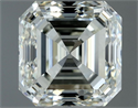 Diamante Natural 1.00 quilates, Asscher , Color J, claridad VVS2 y certificado IGI