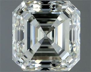 Foto Diamante Natural 1.00 quilates, Asscher , Color J, claridad VVS2 y certificado IGI de