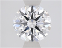 Lab Grown Diamond 1.09 Carats, Round with Ideal Cut, D Color, VS2 Clarity and Certified by IGI