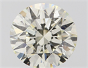 Natural Diamond 1.21 Carats, Round with Excellent Cut, J Color, VS2 Clarity and Certified by IGI