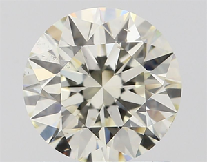Picture of Natural Diamond 1.21 Carats, Round with Excellent Cut, J Color, VS2 Clarity and Certified by IGI