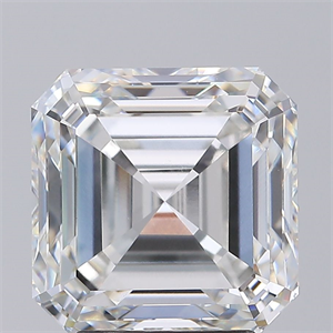 Picture of Lab Grown Diamond 3.03 Carats, Asscher with  Cut, F Color, VVS2 Clarity and Certified by IGI