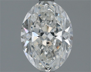 Picture of Natural Diamond 1.50 Carats, Oval with  Cut, G Color, SI2 Clarity and Certified by GIA
