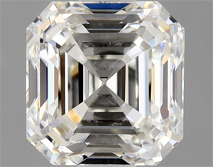 Foto Diamante Natural 1.01 quilates, Asscher , Color I, claridad VS1 y certificado GIA de