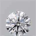 Diamante Natural 0.50 quilates, Redondo , Color D, claridad VVS2 y certificado GIA