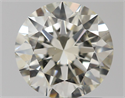 Natural Diamond 1.06 Carats, Round with Excellent Cut, J Color, VS1 Clarity and Certified by IGI