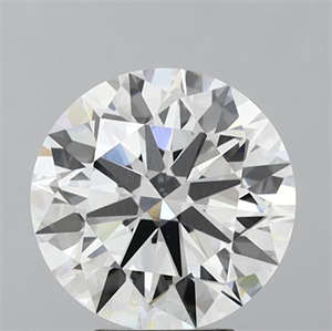 Picture of Lab Grown Diamond 5.11 Carats, Round with Ideal Cut, E Color, VS1 Clarity and Certified by IGI