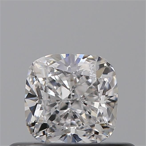 Foto Diamante Natural 0.40 quilates, Del cojín , Color D, claridad VS2 y certificado GIA de