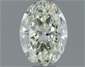 Diamante Natural 0.90 quilates, Ovalado , Color J, claridad VVS2 y certificado IGI