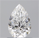 Natural Diamond 0.70 Carats, Pear with  Cut, D Color, VS2 Clarity and Certified by GIA