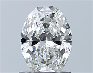 Foto Diamante Natural 0.72 quilates, Ovalado , Color G, claridad VVS1 y certificado GIA de