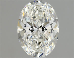 Foto Diamante Natural 0.90 quilates, Ovalado , Color G, claridad VVS2 y certificado GIA de