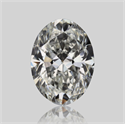 Natural Diamond 0.70 Carats, Oval with  Cut, G Color, VVS2 Clarity and Certified by GIA