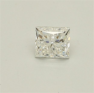 Foto Diamante Natural 0.41 quilates, Princesa , Color I, claridad VVS2 y certificado GIA de