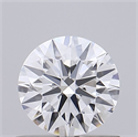 Del inventario de diamantes de laboratorio, 0.72 quilates, Redondo , Color D, claridad VS1 y certificado IGI