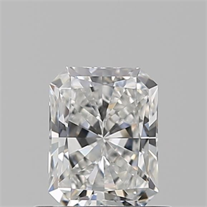 Foto Diamante Natural 0.71 quilates, Radiante , Color F, claridad IF y certificado GIA de