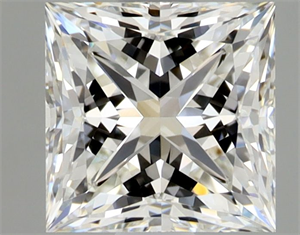Foto Diamante Natural 1.01 quilates, Princesa , Color H, claridad VVS1 y certificado GIA de