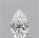 Diamante Natural 0.50 quilates, De pera , Color D, claridad VVS1 y certificado GIA
