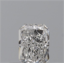 Natural Diamond 0.33 Carats, Radiant with  Cut, E Color, VVS1 Clarity and Certified by GIA