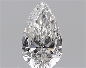Picture of Natural Diamond 0.50 Carats, Pear with  Cut, G Color, SI1 Clarity and Certified by GIA