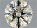 Natural Diamond 1.50 Carats, Round with Excellent Cut, M Color, SI2 Clarity and Certified by GIA