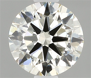 Picture of Natural Diamond 0.70 Carats, Round with Excellent Cut, K Color, VVS2 Clarity and Certified by IGI