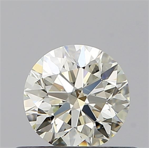 Picture of Natural Diamond 0.50 Carats, Round with Excellent Cut, M Color, SI1 Clarity and Certified by GIA