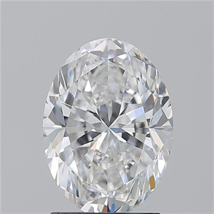 Foto Diamante Natural 2.02 quilates, Ovalado , Color E, claridad VS2 y certificado GIA de