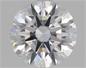 Natural Diamond 1.73 Carats, Round with Excellent Cut, D Color, FL Clarity and Certified by GIA