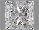 Diamante Natural 0.90 quilates, Princesa , Color G, claridad SI1 y certificado GIA