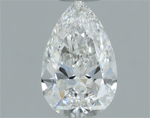 Foto Diamante Natural 0.70 quilates, De pera , Color G, claridad SI1 y certificado GIA de