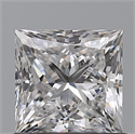 Diamante Natural 1.01 quilates, Princesa , Color D, claridad VVS2 y certificado GIA