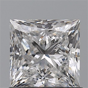Foto Diamante Natural 1.01 quilates, Princesa , Color D, claridad VVS2 y certificado GIA de